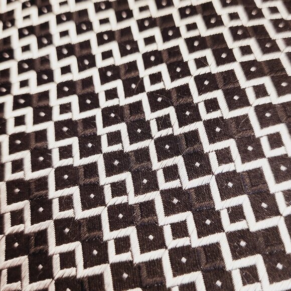 Campia Moda ~ X Long, Geometric Pattern Necktie ~ Excellent Condition - Picture 4 of 7